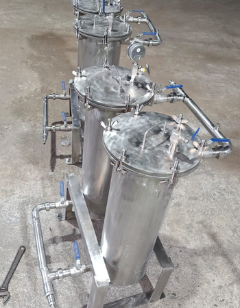 SS TWIN BUCKET FILTER
